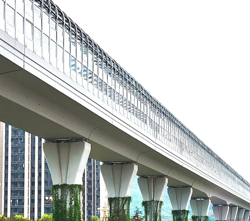 重庆轨道交通5号线跳磴至江津段项目声屏障工程